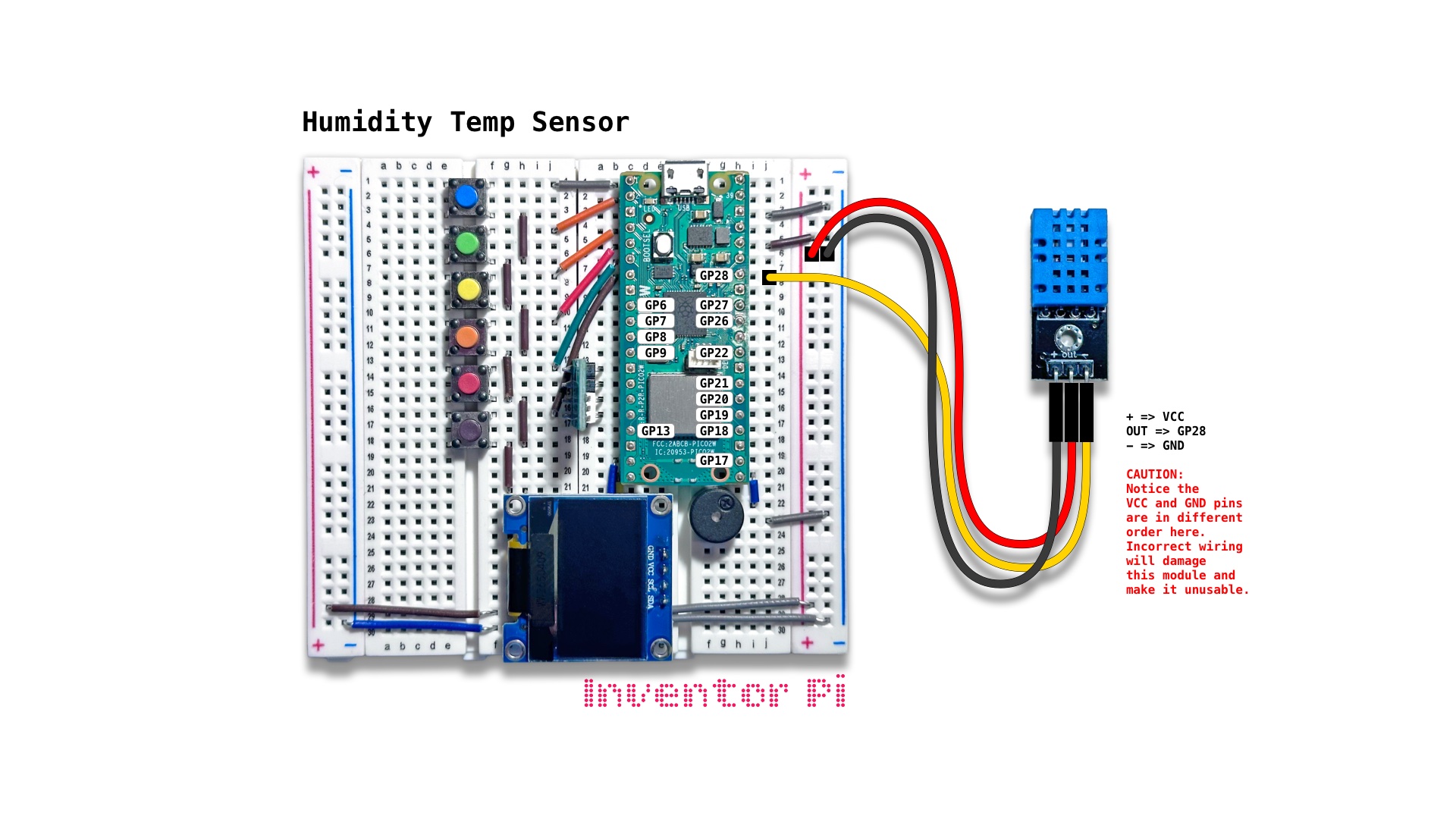 Humidity Temp Sensor Circuit